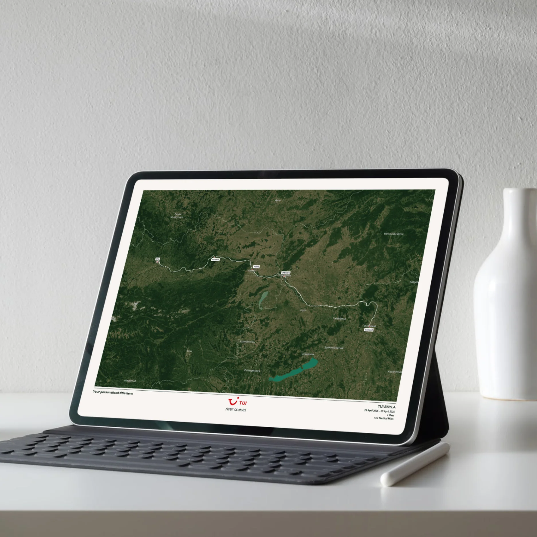 TUI River Digital Cruise Map - Satellite - Image 5