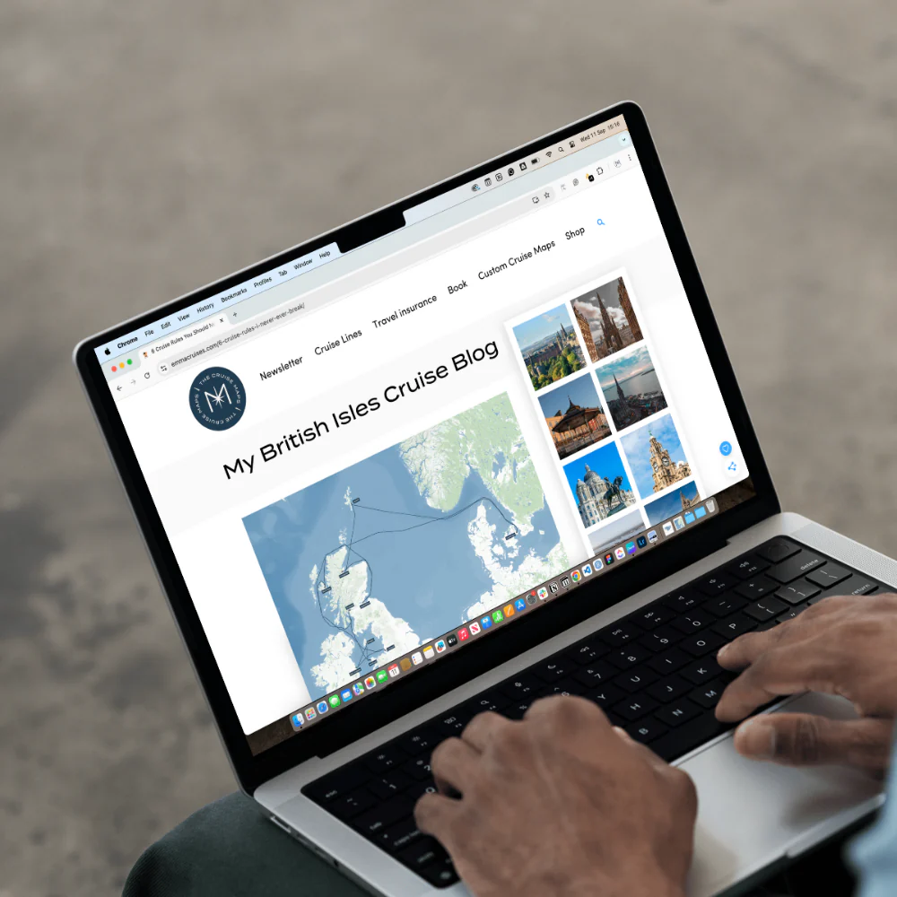 Your Cruise Map - Digital Image Download - Image 5