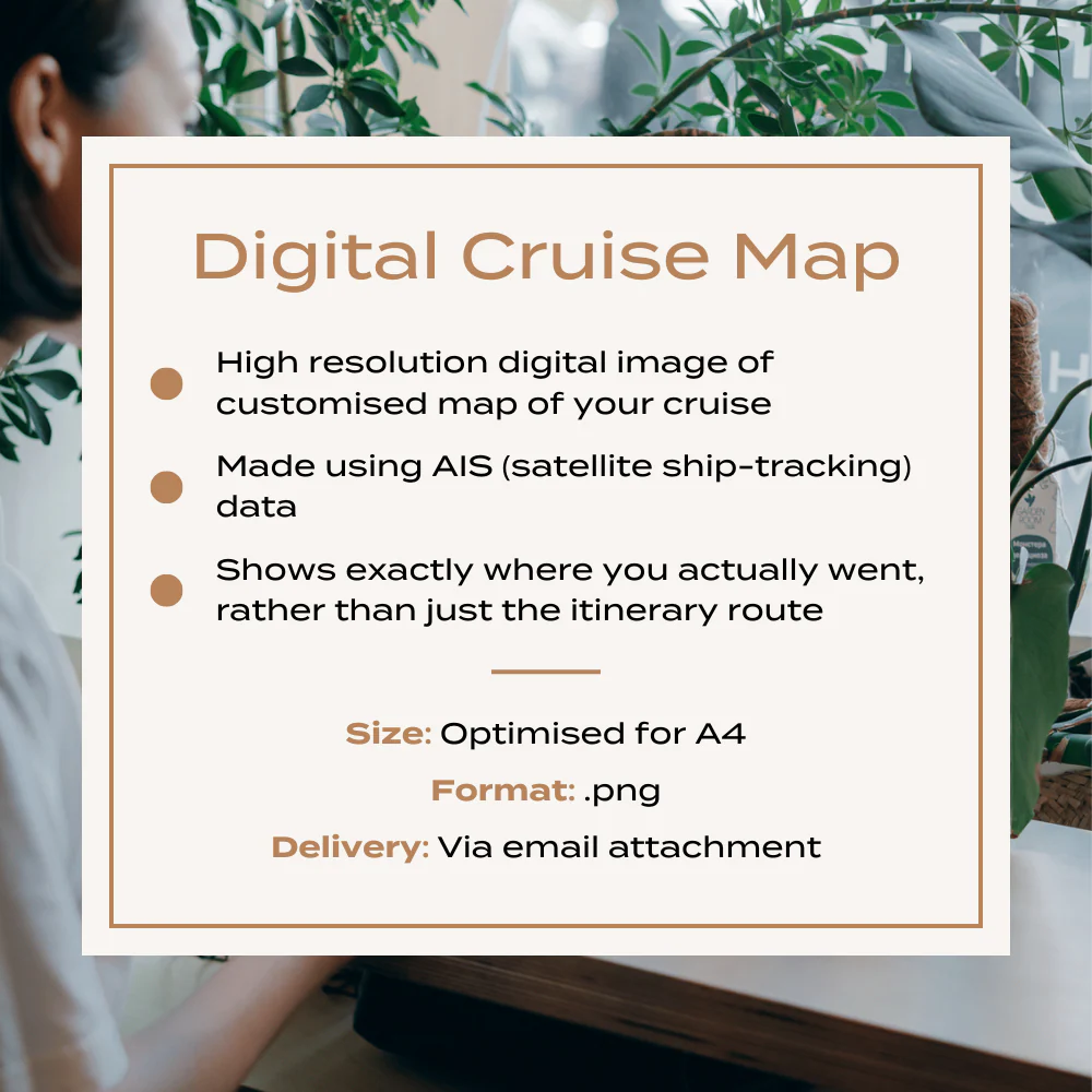 Your Cruise Map - Digital Image Download - Image 7